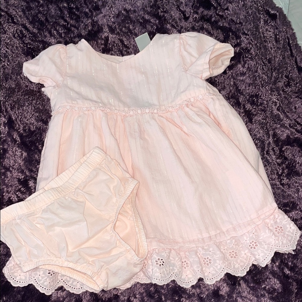 Light Pink Spring Dress - Picture 3 of 4